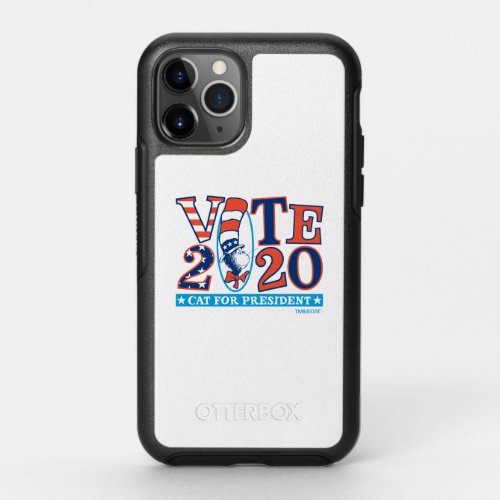 Cat in the Hat  Vote 2020 OtterBox Symmetry iPhone 11 Pro Case