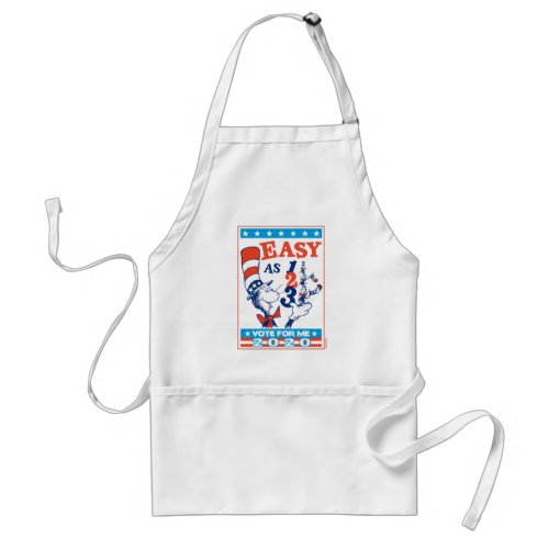 Cat in the Hat  Vote for Me 2020 Adult Apron