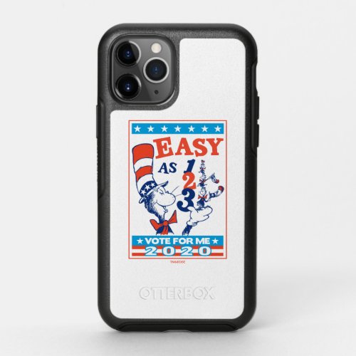 Cat in the Hat  Vote for Me 2020 OtterBox Symmetry iPhone 11 Pro Case