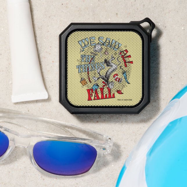 Cat In the Hat | We Saw All the Things Fall Bluetooth Speaker (Insitu(Beach))
