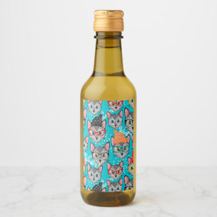 Cat in the hat wine label