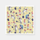 Cat In The Hat | Yellow Pattern Napkins