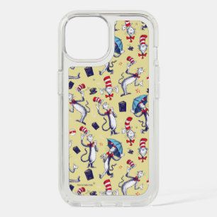 Cat In The Hat   Yellow Pattern iPhone 15 Case