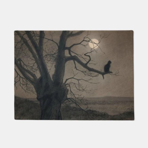 Catin theMoonlight Alexandre Steinlen Doormat