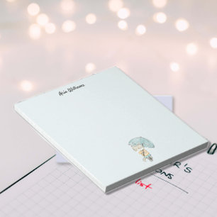 Cat in the Rain Stationery Notepad
