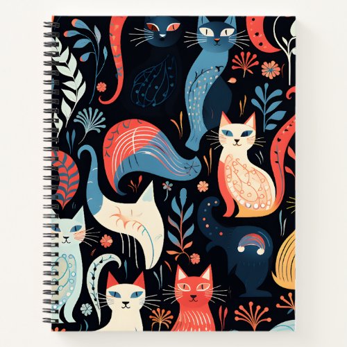 Cat in the Secret Garden Notebook