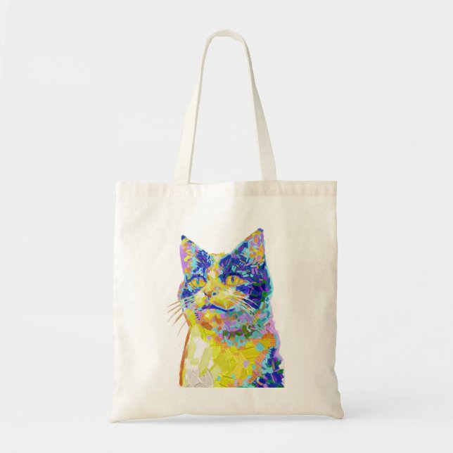 Cat in the Sunlight Tote Bag (Front)