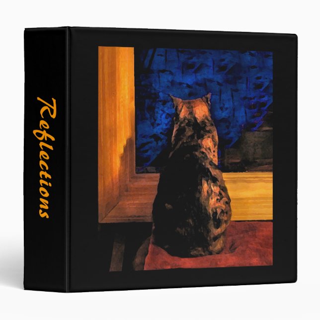 Cat in the Window Binder (Front/Spine)