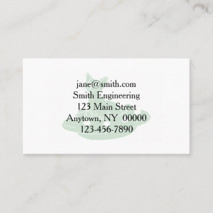 Cat in Ufo - Choose background color Business Card