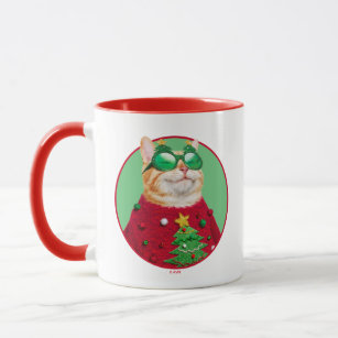 ugly christmas sweater mug