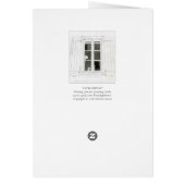 Cat in Window Card (Back)