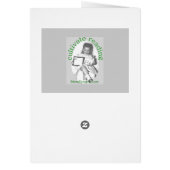 Cat in Window Card - Thinking of you (Back)