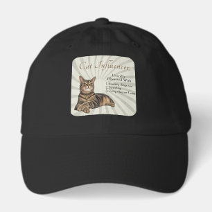 Cat Influencer Literally Obsessed Hat