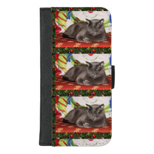 Cat iPhone wallet case