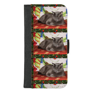 Cat iPhone wallet case