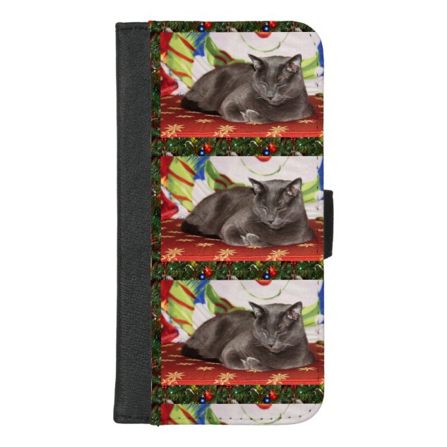 Cat iPhone wallet case (Front)