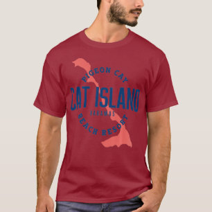 Cat Island Bahamas Pigeon Cay Beach Resort T-Shirt