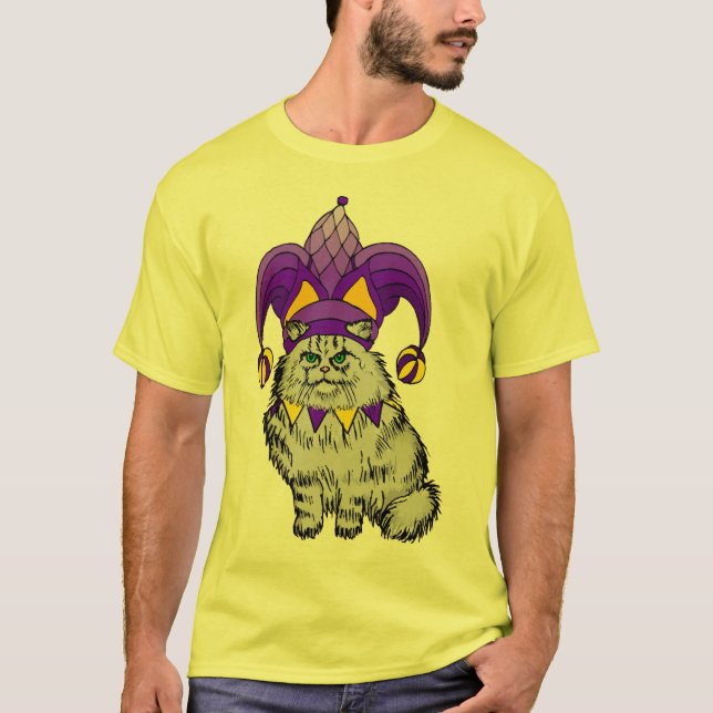 Cat Jester T-Shirt (Front)