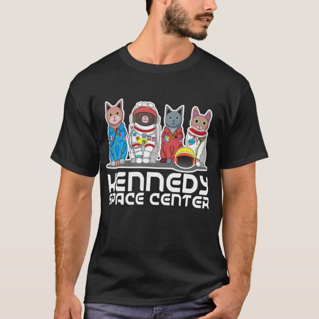 Cat Kennedy Space Center Shirt (Front)