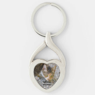 cat keychain