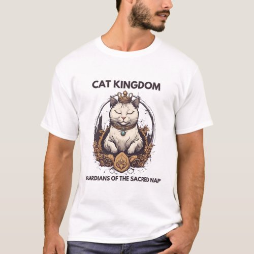 Cat Kingdom Guardians of the Sacred Nap T_Shirt