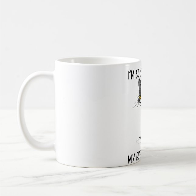 Cat Kitten Did I Roll My Eyes Out Loud Funny Sarca Coffee Mug (Left)