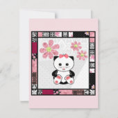 Cat kitten illustration kids childish print (Front)