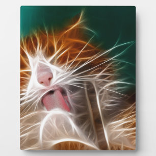 cat kitten kitties cute pet purr meow plaque