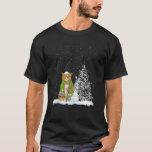 Cat Kitten Winter Scarf Snowman Christmas Tree Xma T-Shirt<br><div class="desc">Cat Kitten Winter Scarf Snowman Christmas Tree Xmas Snow</div>
