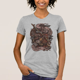 Cat Knight vintage print T-Shirt