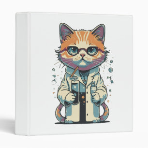 Cat Lab Focused 3 Ring Binder