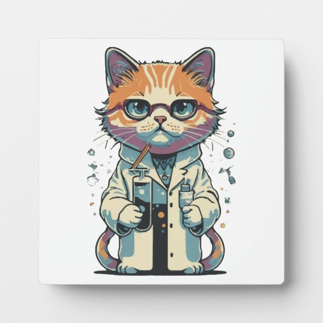 Cat Lab Focused Plaque (Front)