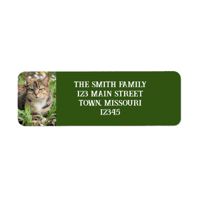 Cat Label (Front)