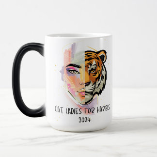 Cat Ladies for Harris 2024 Color Morph Mug