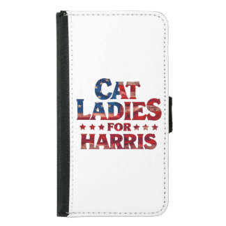 Cat Ladies For Harris Kamala Harris Samsung Galaxy S5 Wallet Case
