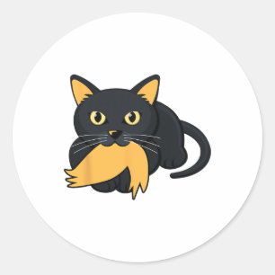 Cat Ladies For Kamala Harris Donald Trump 2024 Sar Classic Round Sticker