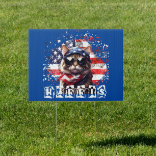 Cat Ladies Harris Sign