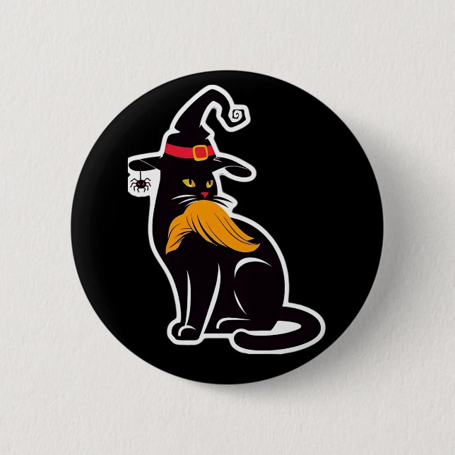 Cat Ladies Kamala Harris 2024 Button (Front)