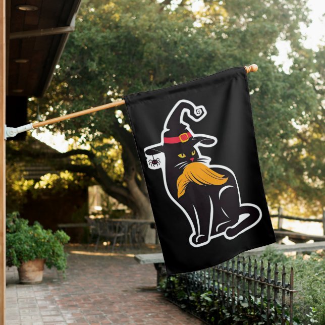 Cat Ladies Kamala Harris 2024 House Flag (In SItu)