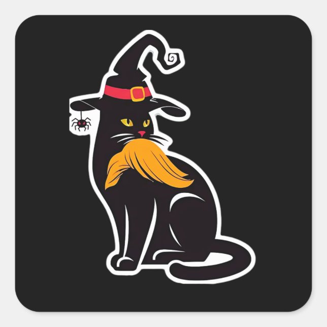 Cat Ladies Kamala Harris 2024 Square Sticker (Front)