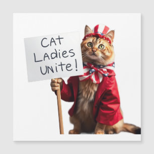 Cat Ladies Unite Kamala Harris for President Funny