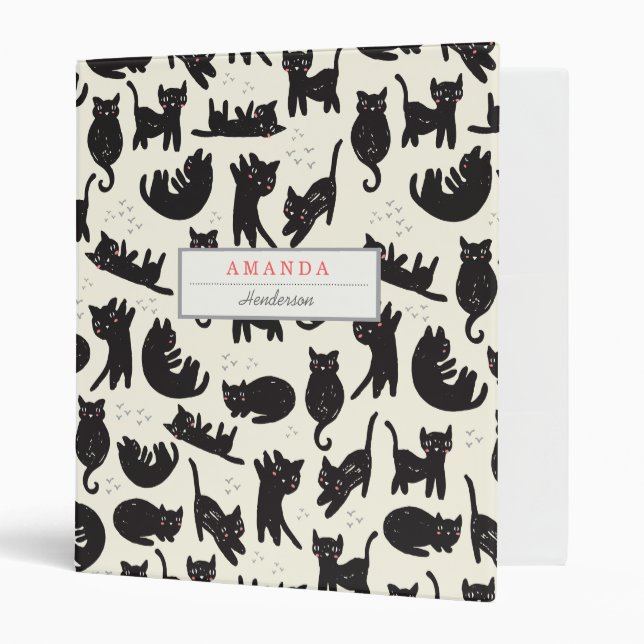 Cat Lady Custom Binder (Front/Inside)