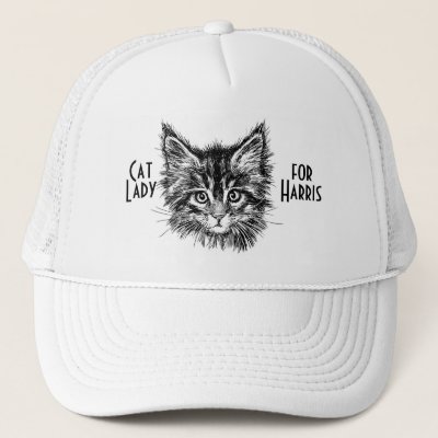 Cat Lady for Harris Cute 