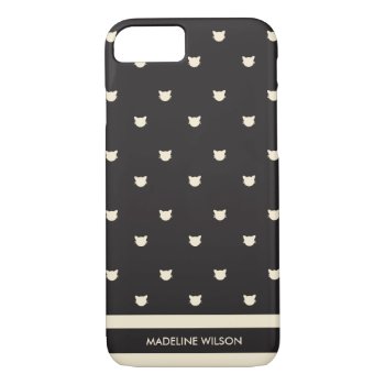 Cat Lady Iphone 7 Case by thespottedowl at Zazzle