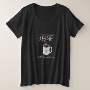 Cat Lady Love Women's Plus-Size Basic T-Shirt