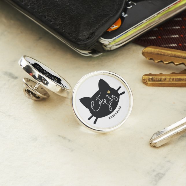 Cat Lady Pin (In Situ)