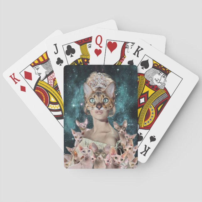Cat Lady Poker Cards (Back)