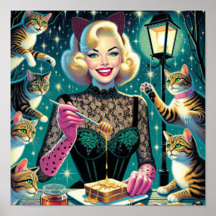 Cat Lady Poster