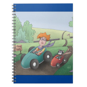 Cat Lady Road Rally Notebook