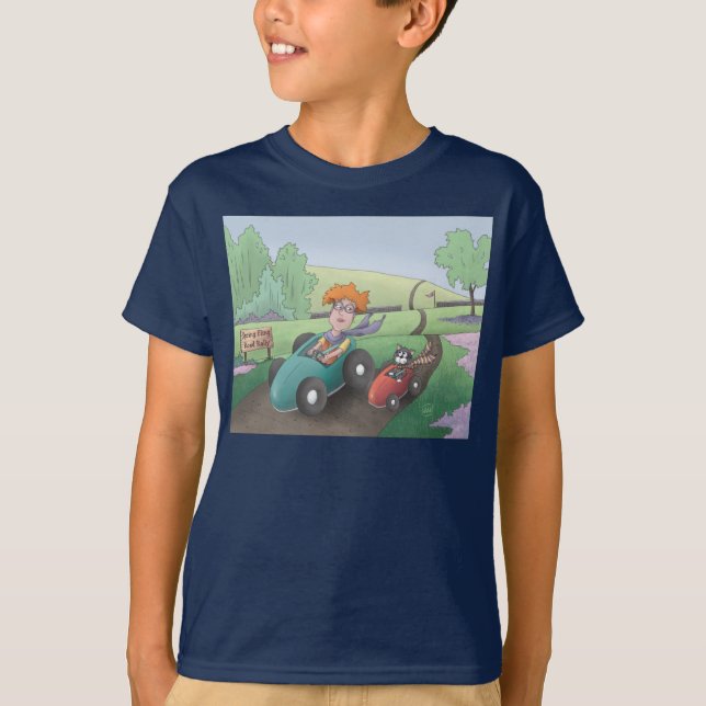 Cat Lady Road Rally   T-Shirt (Front)
